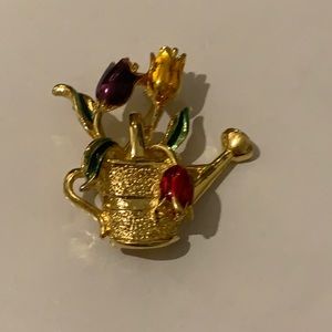 VTG Enamel Brooch